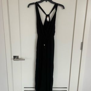 l*space Black Maxi Swim Coverup Dress